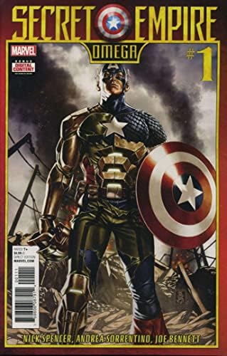 Titkos Birodalom: Omega 1 VF/NM ; Marvel képregény | Amerika Kapitány