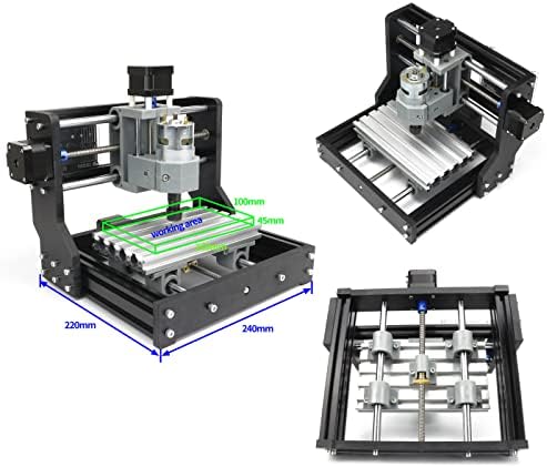 RATTMMOTOR CNC 1610 PRO 3 Tengely GRBL Ellenőrzési DIY Mini CNC Router Gép Kit Offline Adatkezelő 14pcs