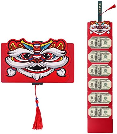 Guolarizi 2022，Szerencsés Zodiákus 6 Év Borítékok Kínai Pénz Borítékok Kártya Kínai Borítékok a Piros