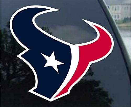 NFL Houston Texans Tökéletes Vágás Színes Matrica, 8 x 8
